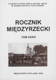 Rocznik Międzyrzecki t. 36 (2005)