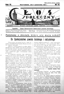 Głos Społeczny R. 3 (1935) nr 24