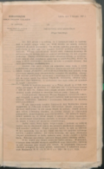 Kuratorium Okręgu Szkolnego Lubelskiego : Pismo : [Inc.:] Miesiąc książki dla młodzieży szkół powszechnych