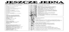 Jeszcze Jedna : pismo literacko-artystyczne Nr 8 (2011)