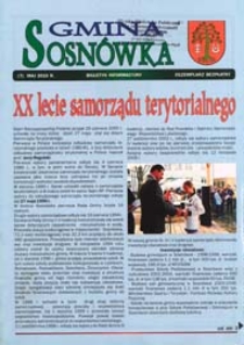 Gmina Sosnówka : biuletyn informacyjny Nr 7 (maj 2010)