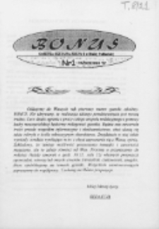 Bonus : gazetka szkolna ZSZ Nr 1 w Białej Podlaskiej R. 1 (1997) nr 1