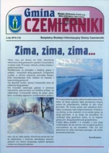 Gmina Czemierniki : Bezpłatny Biuletyn Informacyjny Gminy Czemierniki Nr 13 (2010)