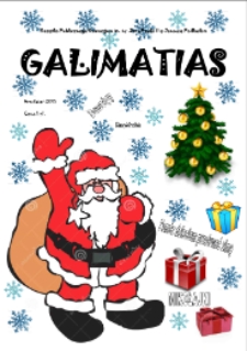 Galimatias : gazetka Publicznego Gimnazjum im. św. Jana Pawła II w Janowie Podlaskim (2015/2016) grudzień