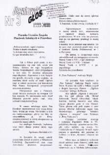 Uczniowski Głos : pisemko uczniów Zespołu Placówek Szkolnych w Przewłoce R. 1 (1999/2000) nr 3