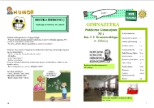 Gimnazetka : gazetka Publicznego Gimnazjum nr 1 w Jelnicy nr 26 (2016)