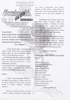 Uczniowski Głos : pisemko uczniów Zespołu Placówek Szkolnych w Przewłoce R. 2 (2000/2001) nr 17