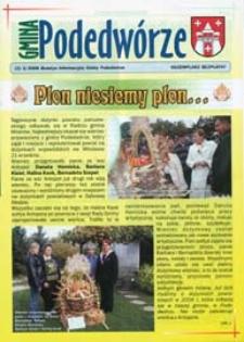 Gmina Podedwórze : Biuletyn Informacyjny Gminy Podedwórze Nr 2 (2008)