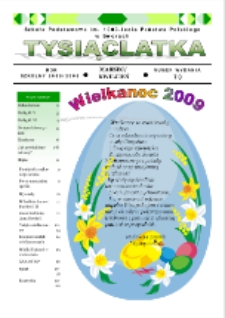 Tysiąclatka R. 3 (2008/2009) marzec - kwiecień (nr 70)