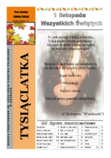Tysiąclatka R. 4 (2009/2010) listopad (nr 74)