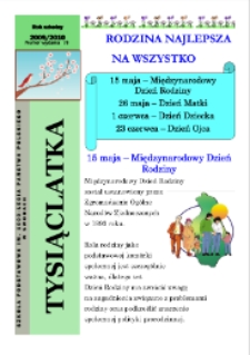 Tysiąclatka R. 4 (2009/2010) maj (78)