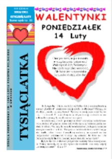 Tysiąclatka R. 5 (2010/2011) styczeń - luty (nr 83)