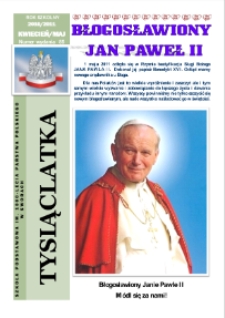 Tysiąclatka R. 5 (2010/2011) kwiecień - maj (nr 85)