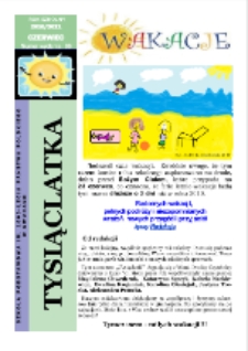 Tysiąclatka R. 5 (2010/2011) czerwiec (nr 86)