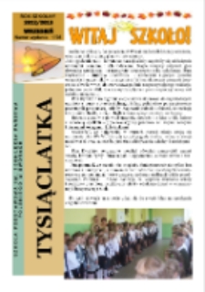 Tysiąclatka R. 7 (2012/2013) wrzesień nr 1 (95)