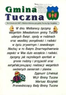 Gmina Tuczna : Biuletyn Informacyjny Gminy Tuczna Nr 4 (kwiecień 2007)