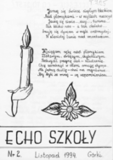 Echo Szkoły (1994/1995) nr 2