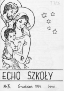 Echo Szkoły (1994/1995) nr 3