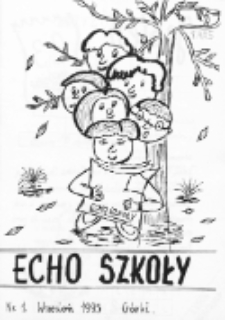 Echo Szkoły (1995/1996) nr 1