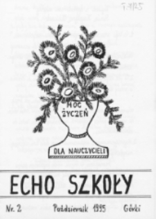 Echo Szkoły (1995/1996) nr 2