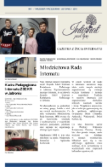 Internat pod Lipą : gazetka z życia internatu 2019/2020 nr 1