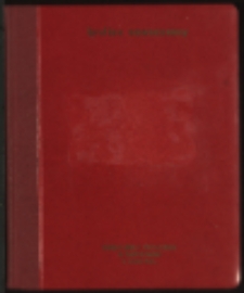 Okładka brulionu nowoczesnego "Księgarni Podlaskiej" Henryka Światłowskiego w Białej Podlaskiej
