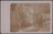 Zdjęcie - pocztówka niemieckich żołnierzy