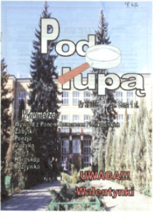 Pod lupą : gazetka szkolna (2005) nr 3