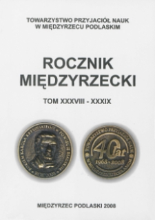 Rocznik Międzyrzecki T. 38-39 (2008)