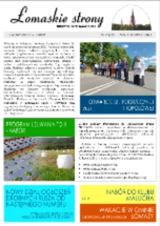 Łomaskie Strony : biuletyn mieszkańc&oacute;w Łomaz i okolic R. 13 (2021) nr 3 (79)