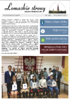 Łomaskie Strony : biuletyn mieszkańc&oacute;w Łomaz i okolic R. 14 (2022) nr 1 (83)