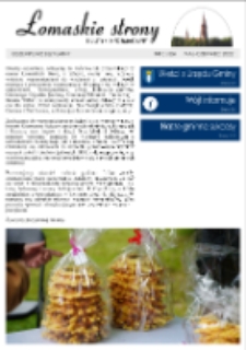 Łomaskie Strony : biuletyn mieszkańc&oacute;w Łomaz i okolic R. 14 (2022) nr 3 (85)
