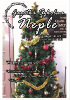 Gazetka Szkolna Neple R. szk. (2016/2017) nr 1