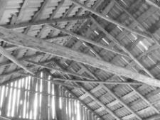 Stodoła w Lubence [fotografia]