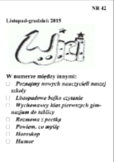 Wici : gazetka szkolna 2015/2016 nr 42