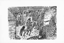 Ilustracje do dzieł literatury polskiej ["Krzyżacy" H. Sienkiewicza]