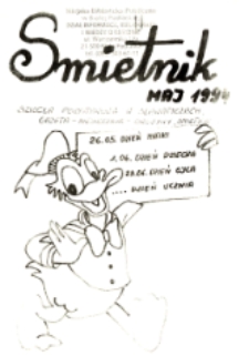Śmietnik : gazeta Szkoły Podstawowej w Sławatyczach 1993/1994 nr 5 (maj)