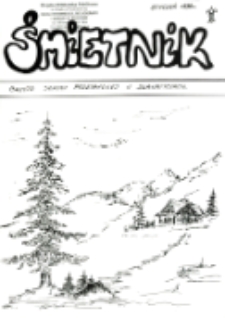 Śmietnik : gazeta Szkoły Podstawowej w Sławatyczach 1997/1998 (styczeń)