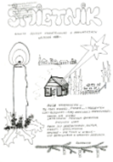 Śmietnik : gazeta Szkoły Podstawowej w Sławatyczach 2000/2001 (grudzień)