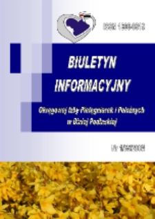 Biuletyn Informacyjny Okręgowej Izby Pielęgniarek i Położnych (2008) nr 1 (65)