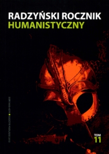 Radzyński Rocznik Humanistyczny T. 11 (2013)