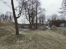 Prace rewitalizacyjne w "parku radziwiłłowskim" - 11 marca 2021 r. [fotografia]