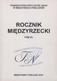 Rocznik Międzyrzecki T. 40 (2010)