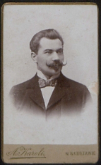 Portret mężczyzny [fotografia]