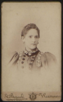 Portret młodej kobiety [fotografia]