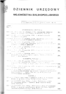 Dziennik Urzędowy Województwa Bialskopodlaskiego R. 24 (1998) nr 15