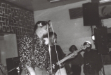 Grupa "Szabas" na koncercie "Vox populi, vox Dei" w Klubie Kultury "Eureka" w Białej Podlaskiej [fotografia]