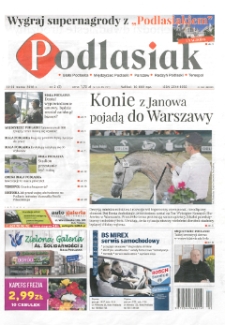 Podlasiak : Biała Podlaska, Międzyrzec Podlaski, Parczew, Radzyń Podlaski, Terespol R. 1 (2018) nr 2