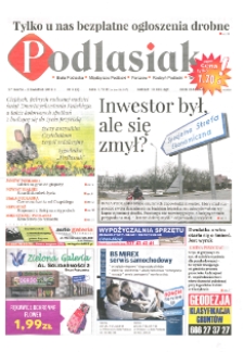 Podlasiak : Biała Podlaska, Międzyrzec Podlaski, Parczew, Radzyń Podlaski, Terespol R. 1 (2018) nr 3