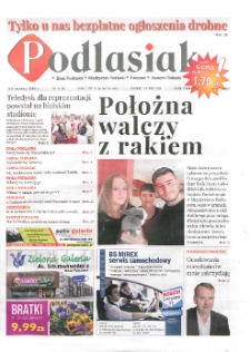 Podlasiak : Biała Podlaska, Międzyrzec Podlaski, Parczew, Radzyń Podlaski, Terespol R. 1 (2018) nr 4